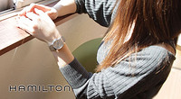 历史低价：HAMILTON 汉米尔顿 Jazzmaster Viewmatic系列 H32325151 女款机械腕表
