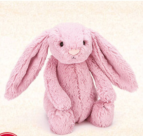 jellycat 柔软安抚玩偶邦尼兔 风信子色 m中号