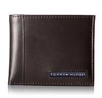 凑单品：TOMMY HILFIGER Cambridge Passcase Wallet 男款真皮钱包