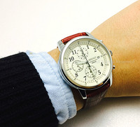 再特价：SEIKO 精工 Chronograph系列 SNDC31 男款计时腕表