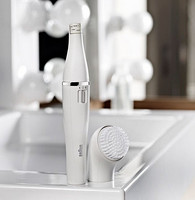 新低价：BRAUN 博朗 Face 830 Facial Epilator and Facial Cleansing 洁面+脱毛 双效净肤洁面仪