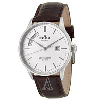 EDOX 依度 Les Vauberts系列 83007-3-AIN 男款机械腕表