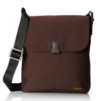 FOSSIL Mercer Nylon Slim City Bag 男士单肩包