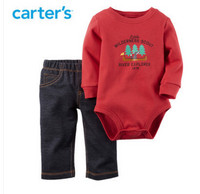 Carter's 长袖连体衣 童装两件套