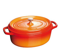 Staub 1352740 27cm 椭圆铸铁珐琅锅 