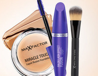 双12特价预告：MAXFACTOR 蜜丝佛陀 水漾靓颜套装 水漾粉底霜+双头唇膏+粉底刷