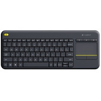 logitech 羅技 K400 Plus 無線觸控鍵盤 黑色 無光