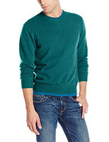 大码福利：Williams Cashmere Crew-Neck Sweater 男款圆领羊绒衫