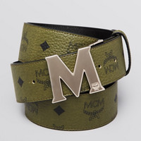 MCM Reversible Gunmetal M Belt 皮带