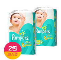 Pampers 帮宝适 绿帮 纸尿裤  M64片*2包