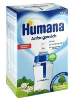 Humana 瑚玛娜 婴幼儿配方奶粉1段（0-6m） 600g