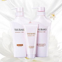 TSUBAKI 丝蓓绮 白椿 洗护套装（洗发水500ml+护发素500ml+发膜100g）+凑单品