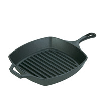 凑单品：Lodge Seasoned Square Grill 10.5英寸牛排锅