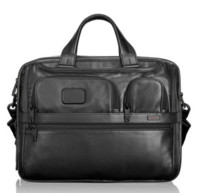 TUMI Alpha 2 Expandable Organizer 96141 真皮可扩展公文包