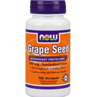 NOW 诺奥 Foods Grape Seed Antioxidant 葡萄籽精华 100mg 100粒*4瓶