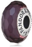 PANDORA 紫色切面琉璃珠
