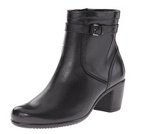 限9-9.5码：ecco 爱步 Touch 55 Bootie 女士短靴