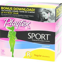 Playtex 倍儿乐 Sport Unscented Tampon 无香型卫生棉条