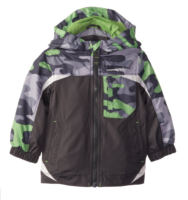 London Fog 伦敦雾 Camo Yoke 男童连帽外套
