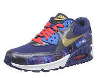 Nike Air Max 90 Premium LTR (GS) 男童休闲运动鞋