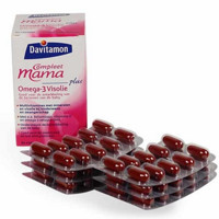 Davitamon 孕妇全阶段复合维生素矿物质胶囊含叶酸和鱼油 60粒