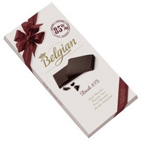 Belgian 白丽人 85%黑巧克力 100g *6件