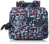 Kipling 凯浦林 Iniko Schulrucksack Monster Print 儿童印花背包