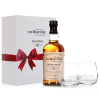 移动端：The Balvenie 百富 单一纯麦苏格兰威士忌12年陈酿(双桶陈酿)700ml礼盒（2016年新春礼盒）