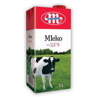 预售：MLEKOVITA 妙可 全脂牛奶 1L*12*2箱