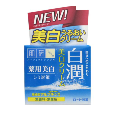 ROHTO 乐敦 肌研 白润药用美白保湿面霜 50g