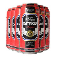 OETTINGER 奥丁格 黑啤啤酒 （500ml*6听）