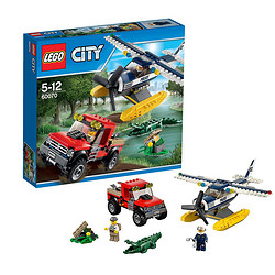 LEGO 乐高 CITY城市系列 水上飞机追击 积木拼