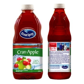 Ocean Spray 蔓越莓苹果果汁1.5L