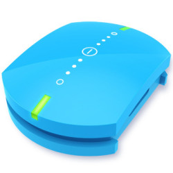 酷浪 小羽2.0 智能羽毛球拍传感器 蓝色 189元