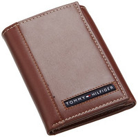 凑单品：TOMMY HILFIGER Cambridge Trifold 男士三折真皮钱包