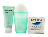 限地区：BIOTHERM 碧欧泉 活泉润透3件套（水份露 50ml + 爽肤水 100ml + 洁面乳 50ml）