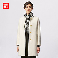 UNIQLO 优衣库 161073 女款羊毛混纺大衣