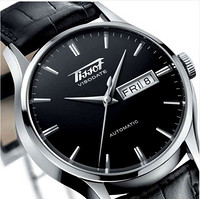 移动端：TISSOT 天梭 Heritage 传承系列 Visodate T019.430.16.051.01 男款机械腕表