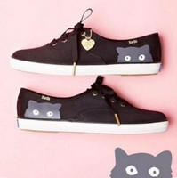 Deal of the day：Keds Taylor Swift Sneaky Cat 休闲猫咪帆布鞋