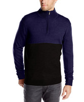 Calvin Klein Merino Quarter-Zip 男士混纺羊毛衫