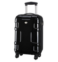 微信端：AMERICAN TOURISTER 94Z*09001 美旅 21寸 万向轮拉杆箱 黑色