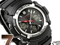 CASIO 卡西欧 AWG-M100-1AER G-SHOCK 男款太阳能电波腕表