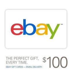 $100 eBay礼品卡 $95_ebay优惠