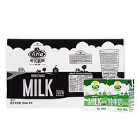 限地区：Arla 爱氏晨曦 全脂纯牛奶200ml×24盒