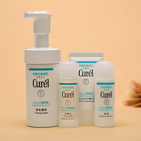 Curel 珂润 润浸保湿柔和体验套装 + Richeese 芝士夹心卷 60g*2盒