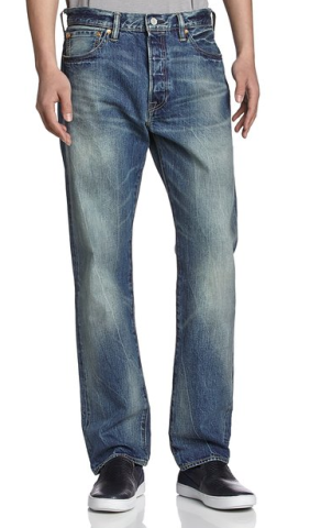 levi's 李维斯 男式 501标准直筒牛仔裤