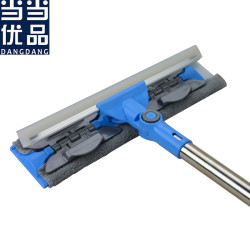 当当优品 伸缩杆 双面玻璃擦 含两条纤维毛巾 2