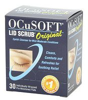 OCuSOFT Lid Scrub Original 眼睑清洁卸妆湿巾 30片