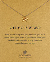 凑单品：DOGEARED Oh-So-Sweet Bow Reminder 蝴蝶结 锁骨链