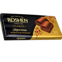 ROSHEN 如胜 浓黑充气巧克力100g 